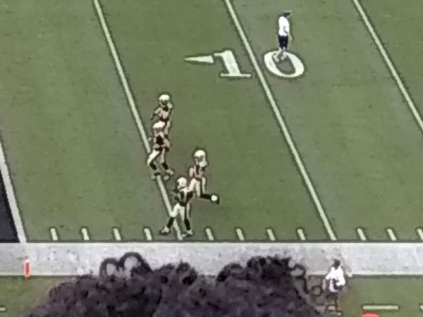 Bank of America Stadium, section: 545, row: 30, seat: 14