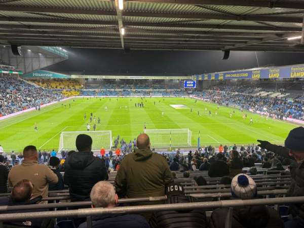 Elland Road, section: N10, row: V, seat: 104