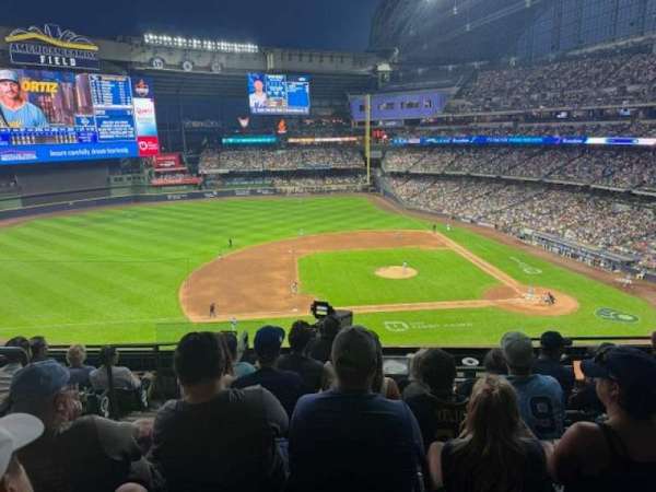 American Family Field, section: 339, row: 7, seat: 9