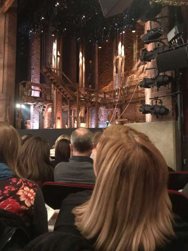 CIBC Theatre, section: Orchestra R, row: F, seat: 20