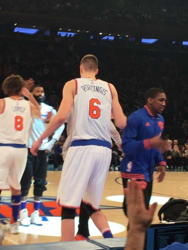 Madison Square Garden, section: 5, row: 2, seat: 4