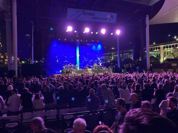 Jacobs Pavilion, section: 5, row: D, seat: 7