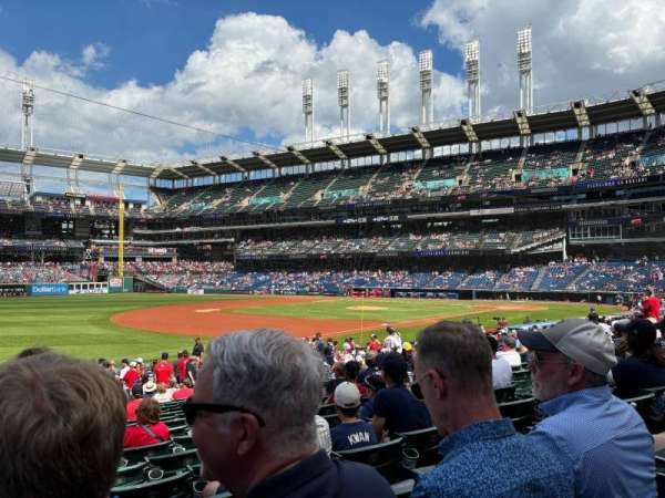 Progressive Field, section: 170, row: X, seat: 10