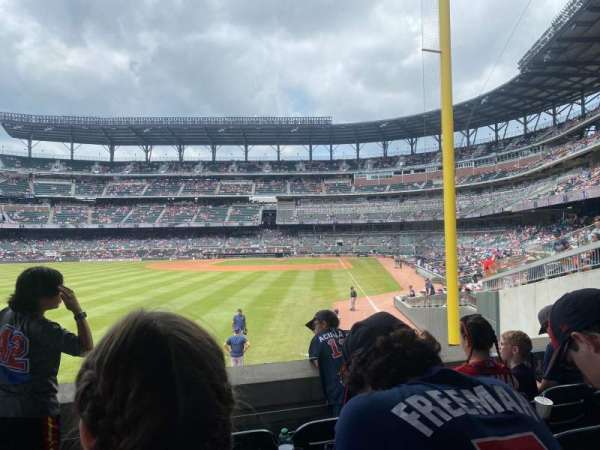 Truist Park, section: 144, row: 12, seat: 8