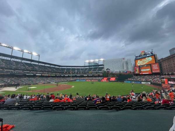 Oriole Park at Camden Yards, section: 12, row: EAL, seat: 20
