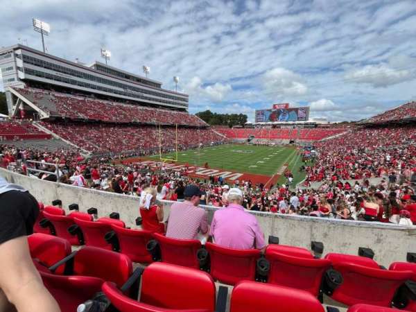 Carter-Finley Stadium, section: 211, row: C, seat: 13