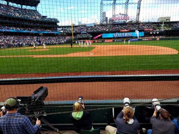 T-Mobile Park, section: 121, row: 4, seat: 5
