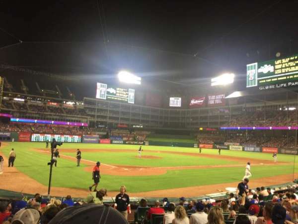 Globe Life Park in Arlington, section: 28, row: 10, seat: 25
