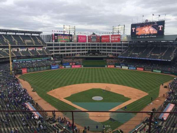 Globe Life Park in Arlington, section: 326, row: 4, seat: 4