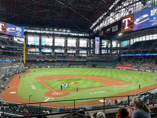 Globe Life Field, section: 116, row: 5, seat: 7