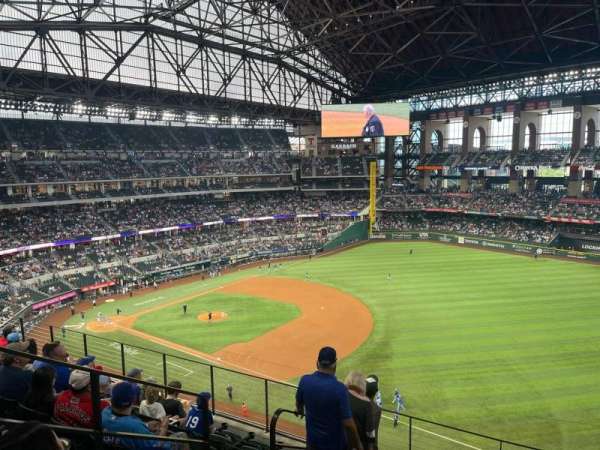 Globe Life Field, section: 227, row: 7, seat: 4