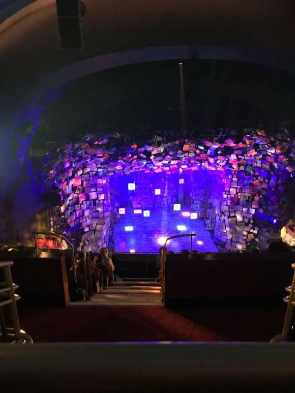 Cambridge Theatre, section: Upper Circle, row: J, seat: 27