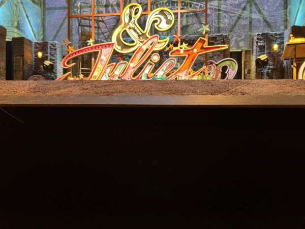 Stephen Sondheim Theatre, section: Orchestra C, row: A, seat: 105