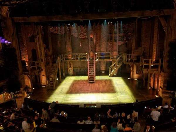 RICHARD RODGERS THEATRE, section: Front mezzanine c, row: A