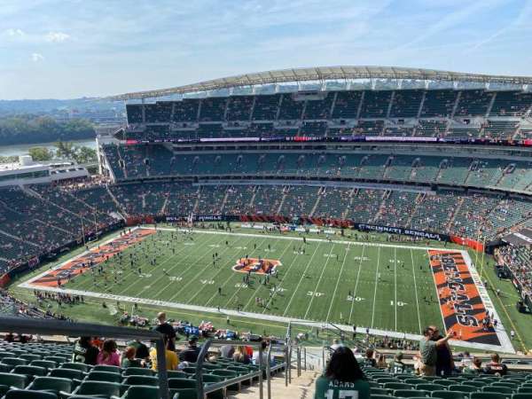 Paycor Stadium, section: 337, row: 27, seat: 24