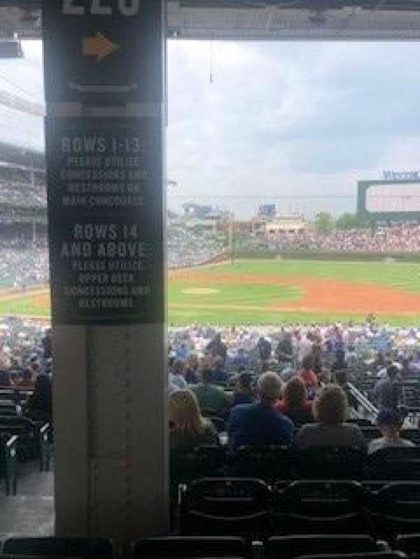 Wrigley Field, section: 225, row: 9, seat: 3