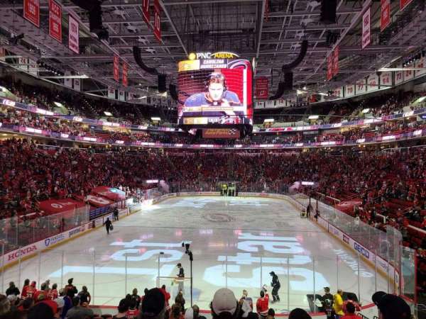 Lenovo Center, section: 126, row: s, seat: 9