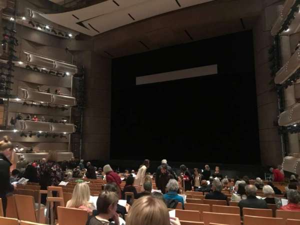Four Seasons Centre, section: Orchestra, row: AA, seat: 169