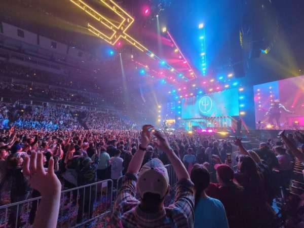 United Center, section: 122, row: 2, seat: 11-12