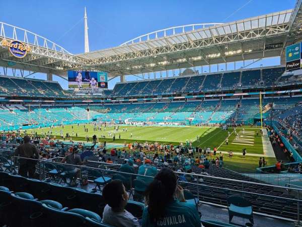 Hard Rock Stadium, section: 242, row: 4, seat: 7