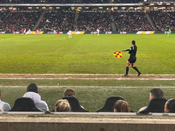 Stadium MK, section: 21, row: C, seat: 14