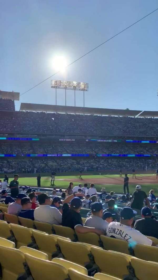 Dodger Stadium, section: 36FD, row: G, seat: 1