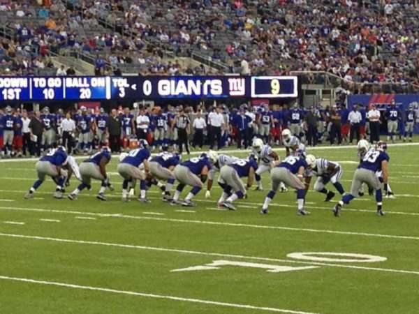 MetLife Stadium, section: 144, row: 3, seat: 12