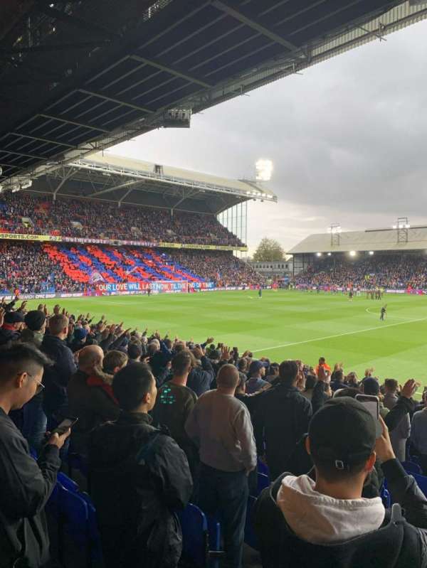 Selhurst Park, section: AW-U, row: 18, seat: 88