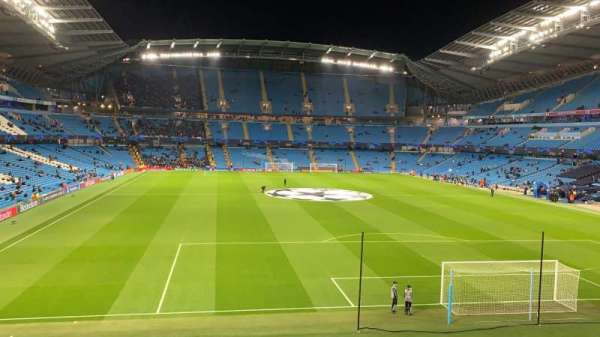 Etihad Stadium, Manchester, section: 138, row: 1, seat: 1061