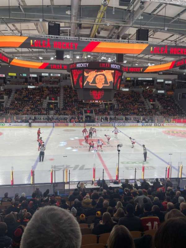 Coop Norrbotten Arena, section: D, row: 13, seat: 18