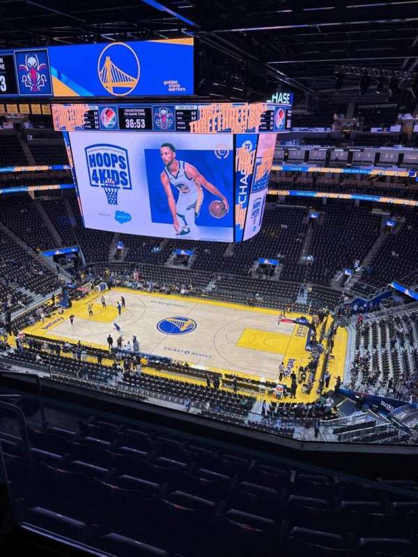 Chase Center, section: 204, row: 11, seat: 8
