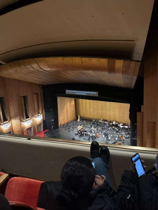 Dorothy Chandler Pavilion, section: Balcony, row: B, seat: 5