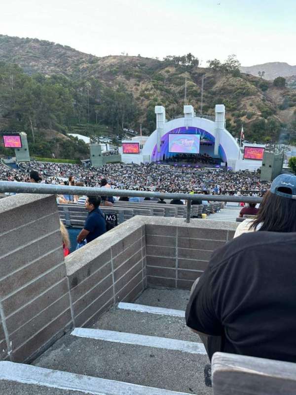 Hollywood Bowl, section: Q1, row: 3, seat: 37