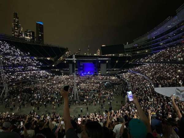 Soldier Field, section: 219, row: 21, seat: 1