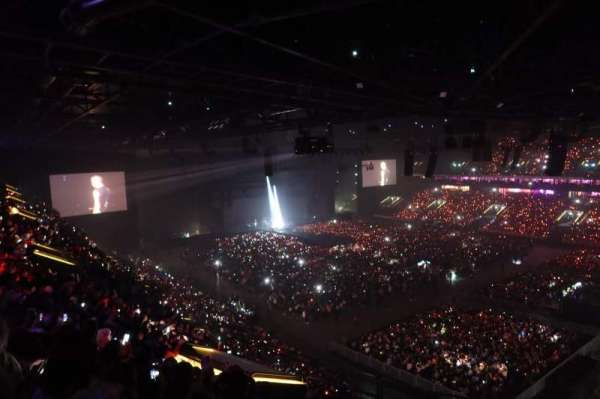 Paris La Défense Arena, section: 407, row: 56, seat: 33