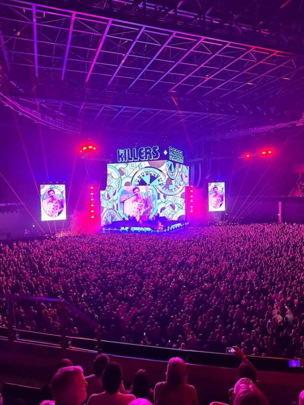 OVO Hydro, section: 207, row: E, seat: 110