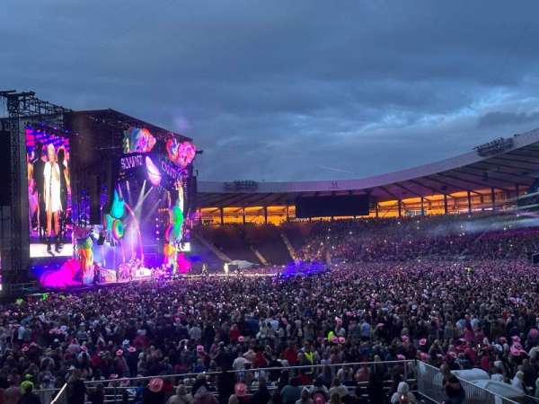 Hampden Park, section: A5, row: U, seat: 86
