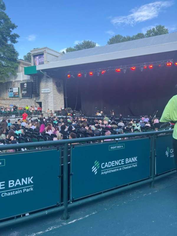 Synovus Bank Amphitheater, section: Orchestra R, row: A, seat: 16