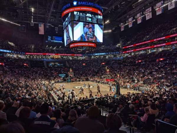 Barclays Center, section: 3, row: 15, seat: 2