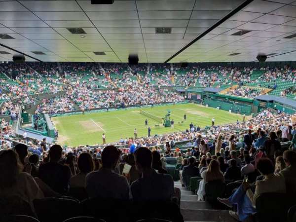 Wimbledon, Centre Court, section: 505, row: Y, seat: 112