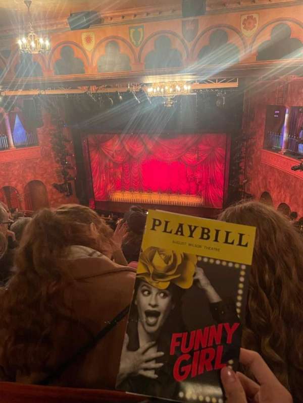 August Wilson Theatre, section: Mezzanine R, row: N, seat: 10