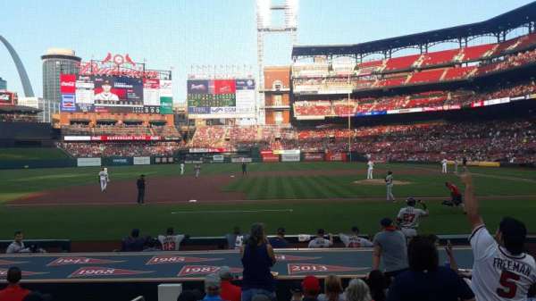 Busch Stadium, section: 156, row: 1, seat: 11