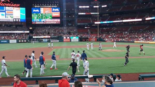 Busch Stadium, section: 156, row: 1, seat: 11