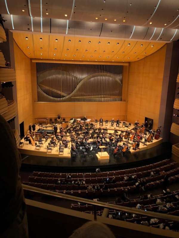 Overture Hall, section: Mezzanine L, row: B, seat: 314