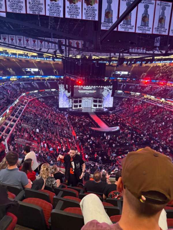 United Center, section: 311, row: 8, seat: 8