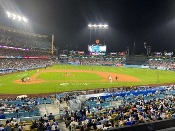 Dodger Stadium, section: 124LG, row: A, seat: 6