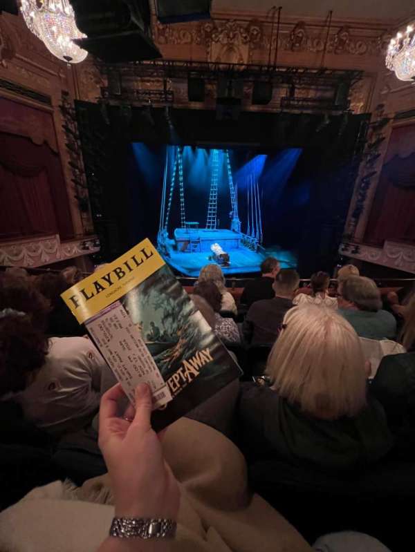 Longacre Theatre, section: Mezzanine C, row: D, seat: 110