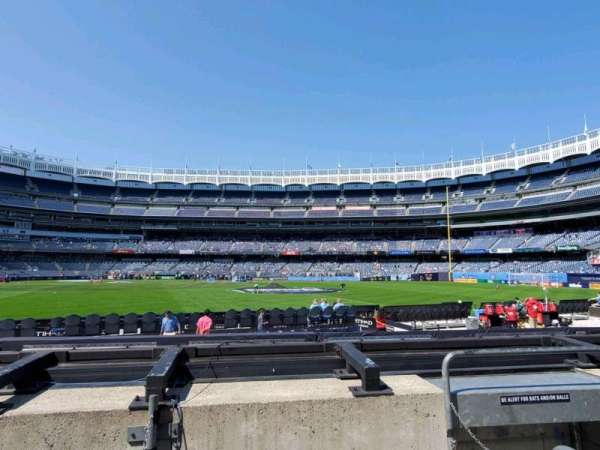 Yankee Stadium, section: 104, row: 3, seat: 3