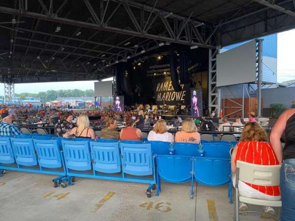 Hollywood Casino Amphitheatre, section: 207, row: AA, seat: 14