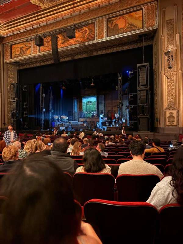 Hollywood Pantages Theatre, section: Orchestra RC, row: U, seat: 212